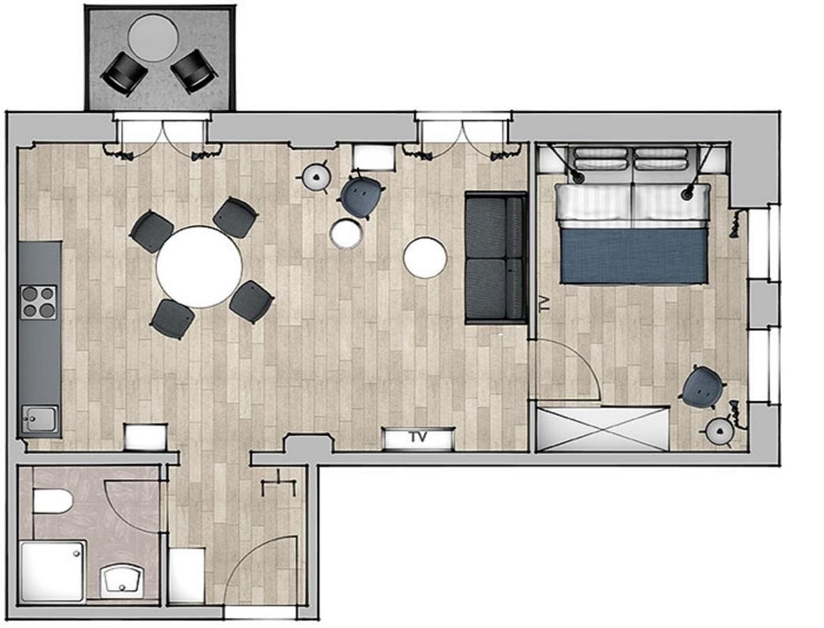 Appartement Altstadtblick Im Ohlerich-Speicher Wißmar Exteriör bild